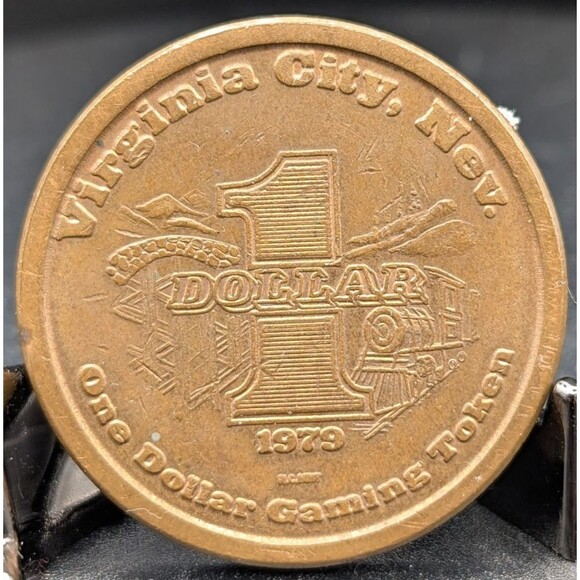 Other - 1979 Virginia City NV $1 Gaming Token • Vintage Casino Collectible